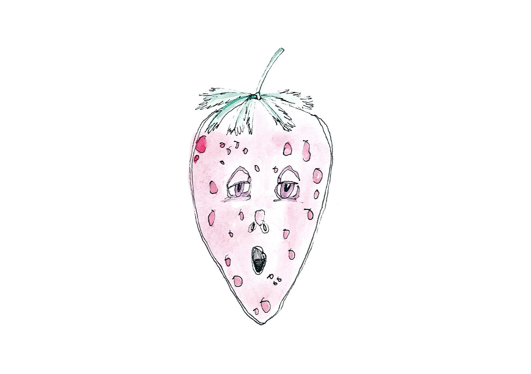 Acne-strawberry