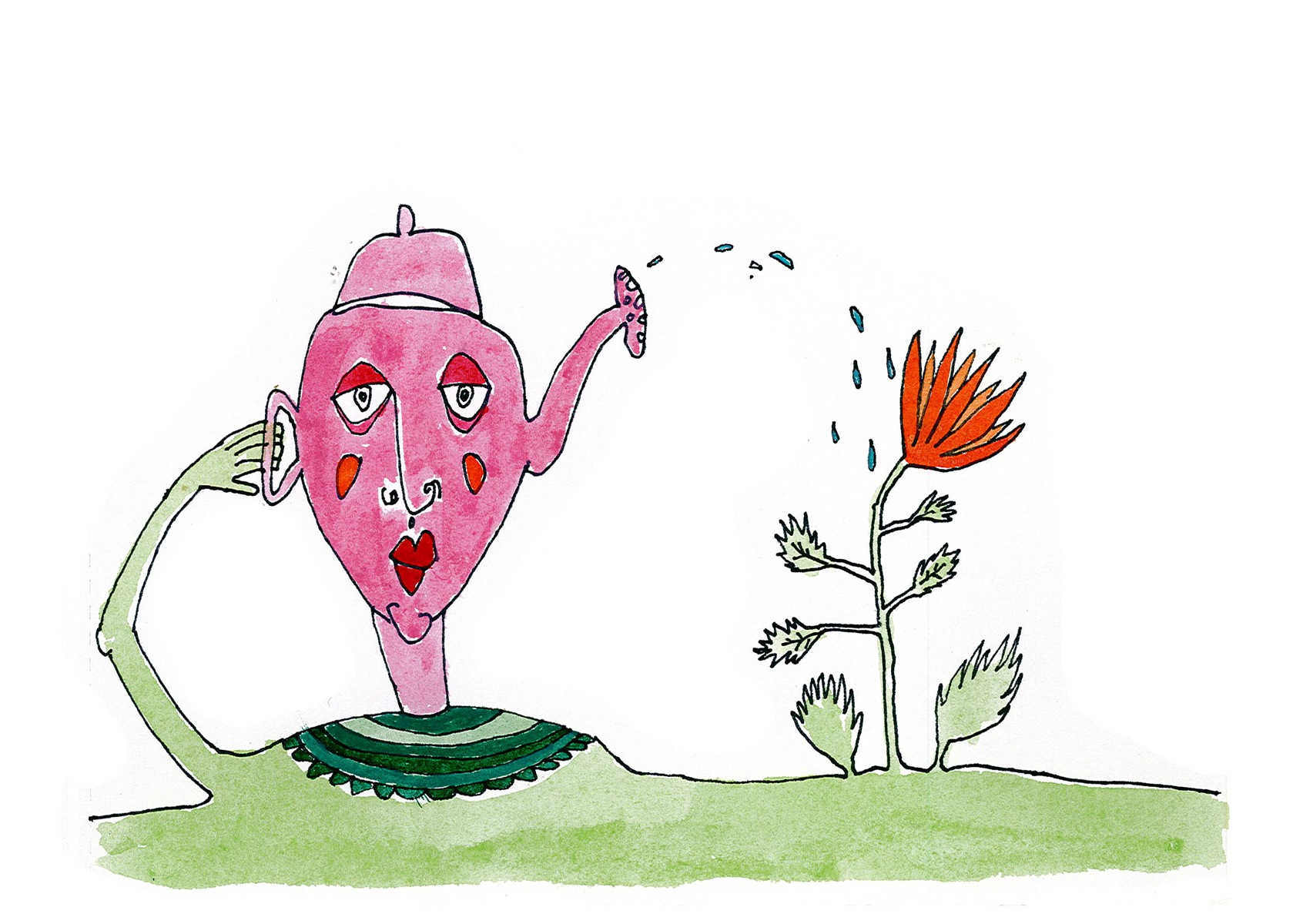 Watering-teapot