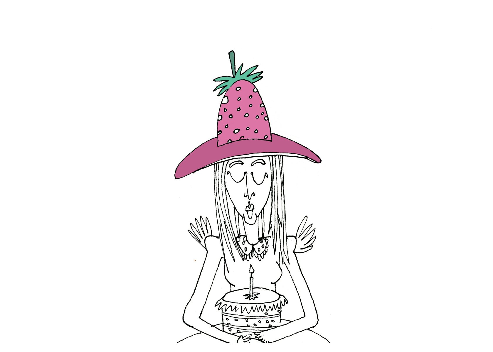 Strawberry-hat